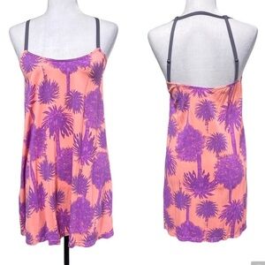 Maaji Palm Print Beach Dress Cover Up